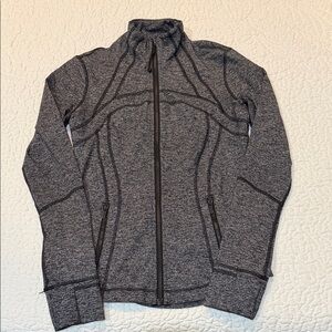 lululemon Define Jacket Heathered Charcoal Gray Full-Zip